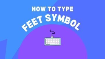 Symbol For Feet