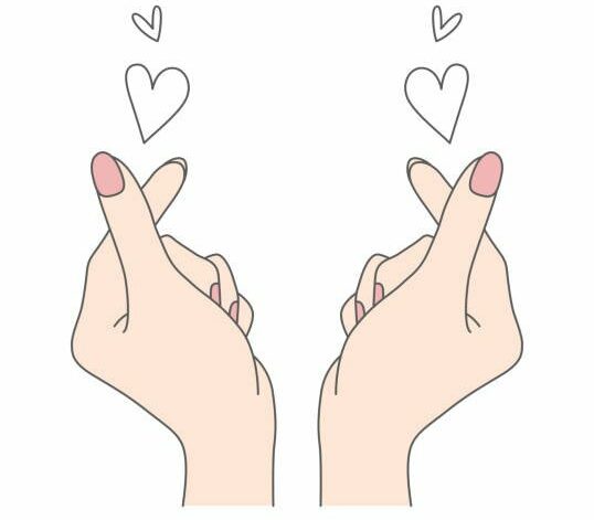 Finger Heart Emoji [Copy & Paste] | Emojivilla