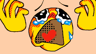 Crying cursed emoji [Copy & Paste]