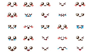 Kawaii Emoticons 1